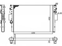 Radiator apa IVECO DAILY IV platou sasiu NRF 53614A