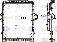 Radiator apa IVECO EuroStar HELLA 8MK376722161