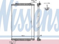 Radiator apa IVECO Stralis NISSENS 63329A