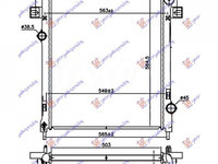 RADIATOR APA JEEP CHEROKEE 2008->2014 Radiator apa 3.7i benzina MANUAL-AUTO (500x610x26) PIESA NOUA ANI 2008 2009 2010 2011 2012 2013 2014