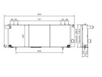 Radiator apa JEEP GRAND CHEROKEE I ZJ NRF 50231