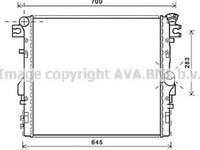 Radiator apa JEEP WRANGLER II TJ AVA JE2052