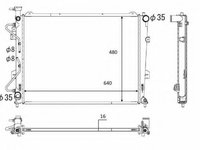 Radiator apa KIA CARENS III (UN) (2006 - 2016) NRF 58554