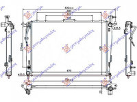 RADIATOR APA KIA SORENTO 2009->2015 Radiator apa pentru 2,4 benzina (67x48x) CV manuala/automata PIESA NOUA ANI 2009 2010 2011 2012 2013 2014 2015