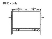 Radiator apa KIA SORENTO I JC NRF 53369