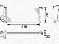 Radiator apa KIA SORENTO II XM MAGNETI MARELLI 350213101000