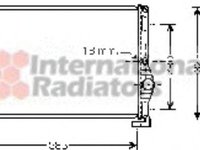 Radiator apa LANCIA YPSILON 843 VAN WEZEL 73002088