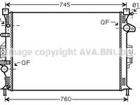 Radiator apa LAND ROVER DISCOVERY SPORT (LC) (2014 - 2016) AVA QUALITY COOLING FDA2425