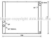 Radiator apa LAND ROVER RANGE ROVER III LM AVA U2207