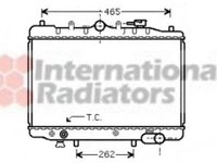 Radiator apa MAZDA 323 III Station Wagon BW VAN WEZEL 27002024