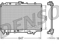 Radiator apa MAZDA 323 Mk III hatchback (BF) (1985 - 1993) DENSO DRM44006