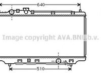 Radiator apa MAZDA 323 P V BA AVA MZ2116