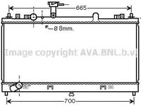 Radiator apa MAZDA 6 Hatchback GG AVA MZ2224