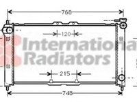 Radiator apa MAZDA MX-3 EC VAN WEZEL 27002072