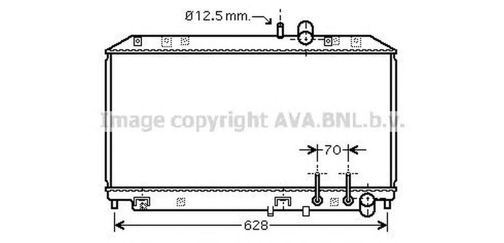 Radiator apa MAZDA RX 8 SE17 AVA MZ2177