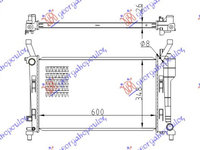 Radiator Apa - Mercedes A Class (W169) 2004 , 1695000303