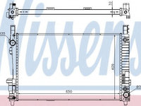 Radiator apa MERCEDES A-CLASS (W169) (2004 - 2012) NISSENS 62799A