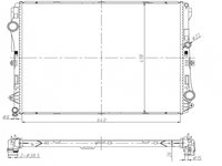 Radiator Apa Mercedes-Benz 50041 12-161-028