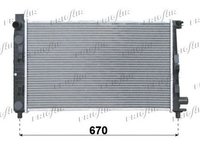 Radiator apa MERCEDES-BENZ A-CLASS W168 FRIGAIR 01063006