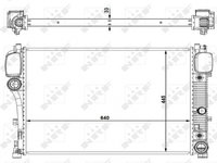 Radiator Apa Mercedes-Benz CLS-Class 53839