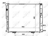 Radiator Apa Mercedes-Benz E-Class W124 [2th facelift] [1993 - 1997] AMG Sedan 4-usi 53876