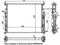 Radiator apa MERCEDES-BENZ GL-CLASS X164 NRF 56074