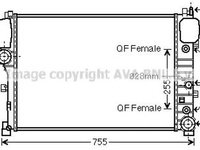 Radiator apa MERCEDES-BENZ S-CLASS W221 AVA MS2447