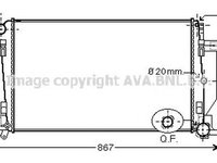 Radiator apa MERCEDES-BENZ SPRINTER 5-t caroserie 906 AVA MS2444