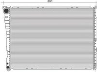 Radiator apa MERCEDES-BENZ VARIO caroserie inchisa combi MAGNETI MARELLI 350213857000