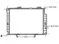 RADIATOR APA MERCEDES E-CLASS W210 1995->2002 Radiator apa pentru 2.4 - 3.2 benzina - 2.0 - 2 5 usi cu/fara aer conditionat (64x49 PIESA NOUA ANI 1995 1996 1997 1998 1999 2000 2001 2002