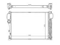 Radiator apa MERCEDES S-CLASS (W221) (2005 - 2013) NRF 53839