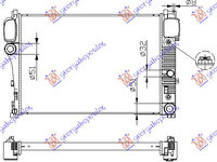 Radiator Apa - Mercedes S Class (W221) 2005 , 2215000003