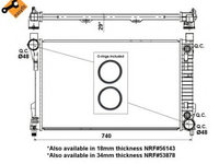 Radiator apa MERCEDES SLK (R171) (2004 - 2011) NRF 53419