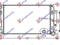 Radiator Apa - Mercedes Sprinter 209-524 (W906) 2006 , 9065000102