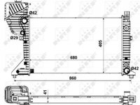 Radiator apa Mercedes SPRINTER 3-t caroserie (903) 1995-2006 #2 02062086