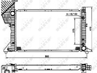 Radiator apa Mercedes SPRINTER 4-t bus (904) 1996-2006 #3 02062081