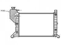 RADIATOR APA MERCEDES SPRINTER W905 1995->2006 Radiator apa pentru ->2000 CV manuala fara aer conditionat (68x40,8) PIESA NOUA ANI 1996 1997 1998 1999 2000 2001 2002 2003 2004 2005 2006