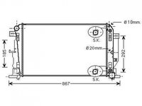 RADIATOR APA MERCEDES SPRINTER W906 2006->2013 Radiator apa pentru 2,2 CDi cu aer conditionat (67,7x415x34) CV automata PIESA NOUA ANI 2006 2007 2008 2009 2010 2011 2012 2013