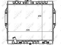 Radiator apa Mitsubishi PAJERO/SHOGUN II (V3_W, V2_W, V4_W) 1990-1999 #3 1025969SX