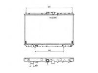 Radiator apa Mitsubishi SPACE STAR (DG_A) 1998-2004 #2 01163027