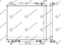 RADIATOR APA NISSAN NAVARA D40 2004->2015 Radiator apa 3.0 dCi diesel (600x690x40) MANUAL-AUTO PIESA NOUA ANI 2004 2005 2006 2007 2008 2009 2010 2011 2012 2013 2014 2015