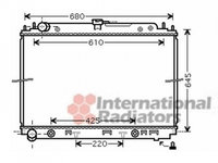 RADIATOR APA NISSAN PATHFINDER 2005->2014 Radiator apa pentru 2,5 TD 60x68,5x36x AUTOMATIC PIESA NOUA ANI 2005 2006 2007 2008 2009 2010 2011 2012 2013 2014