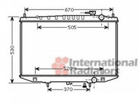 RADIATOR APA NISSAN PICK UP 01.1997->2001 Radiator apa pentru cu/fara aer conditionat 45x68,5 PIESA NOUA ANI 1997 1998 1999 2000 2001