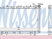 Radiator apa NISSAN PRIMERA Traveller W10 NISSENS 62972