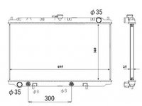 Radiator apa NISSAN PRIMERA Traveller WP11 NRF 53695