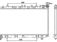 Radiator apa NISSAN SUNNY III Traveller Y10 NRF 526864