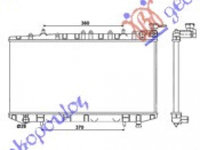 Radiator Apa - Nissan Sunny (N14) L/B 1992 , 2141057y00