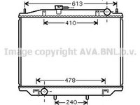 Radiator apa NISSAN TERRANO II R20 AVA DN2300