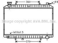 Radiator apa NISSAN VANETTE CARGO bus HC 23 AVA DN2173