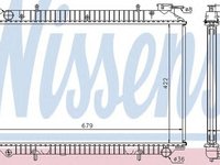 Radiator apa NISSAN VANETTE CARGO bus HC 23 NISSENS 62983A